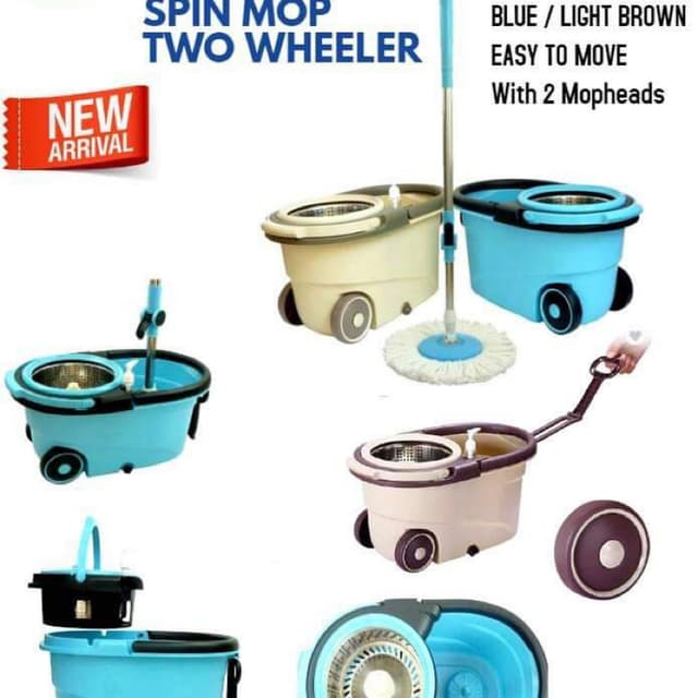 Royal Two Wheeler Spin Mop Bucket