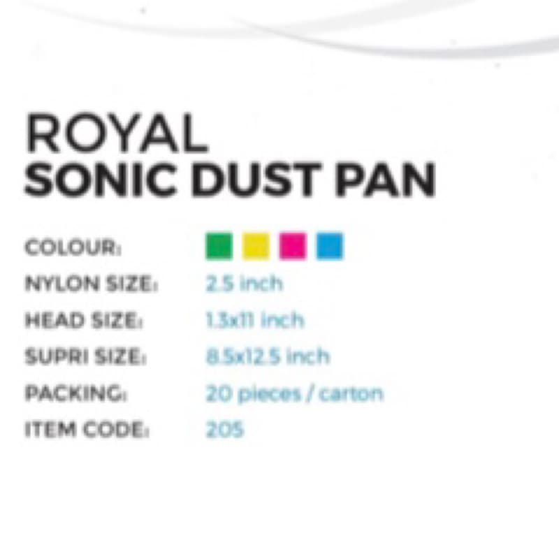 Royal Sonic Dustpan
