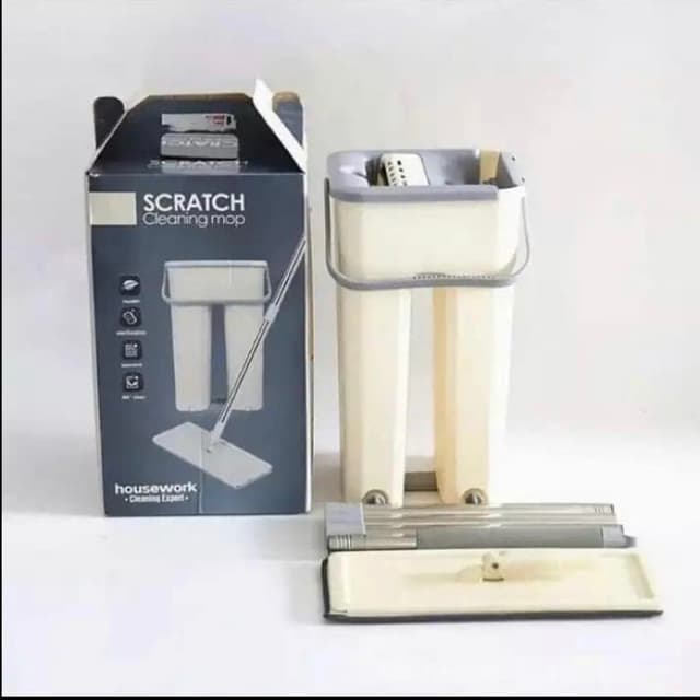 Royal Scratch Flat Mop Bucket
