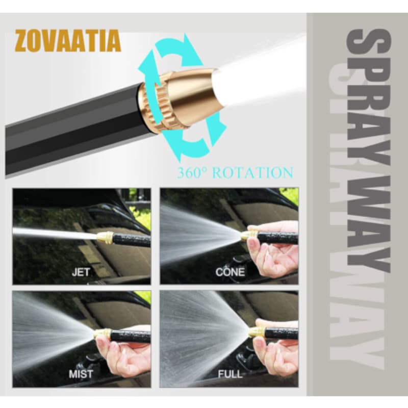 PORTABLE HIGH-PRESSURE METAL WATER GUN NOZZLE